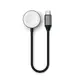 Satechi USB-C Fast Charging Cable USB-C for Apple Watch / AirPods 5W 20cm (space gray)