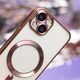 Color Chrome Mag case for Samsung Galaxy S25 rose gold 5906961928108