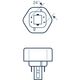 Świetlówka kompaktowa Osram Dulux T/E GX24q-3 26W (4050300342306)
