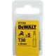 Dewalt końcówki wkrętarskie do końcówek torx® torx 25mm t30