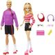 Lalka Barbie Mattel Barbie lalka Fashionistas+Ken na wrotkach HXK90 /4