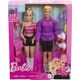 Lalka Barbie Mattel Barbie lalka Fashionistas+Ken na wrotkach HXK90 /4