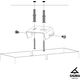 Lampa wisząca Sigma Sigma Bloom 33665 lampa wisząca zwis 3x12W G9 drewniana/biała 14158697 5905143284964