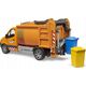 Bruder bruder MB Sprinter municipal garbage truck, model vehicle