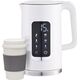 PLATINET CZAJNIK KETTLE LCD DISPLAY 1,7L 5 TEMPERATURE SETTINGS + 450 ML TRAVEL MUG, WHITE [45980]