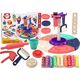 LeanToys Ciastolina Zestaw Kuchnia Wyciskacz Kucharz Akcesoria LEAN Toys 14210903 5905991004011