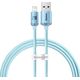 Kabel USB Baseus USB-A - Lightning 1.2 m Niebieski (BSU3633)