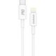 Kabel USB Dudao Dudao kabel USB Typ C - Lightning 18 W 1 m Power Delivery biały (L6X white)