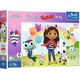 Trefl Puzzle 60 element?w XXL Weseli przyjaciele Gabi Gabbys Dollhouse