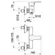 Bateria prysznicowa KFA Seelit chrom (5816-010-00)