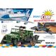 Cobi COBI 5893 Armed Forces Samolot wielozadaniowy F-16AM Fighting Falcon UA 500 klocków