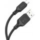 Kabel USB Hoco HOCO kabel USB A do Micro USB 2,4A X90 1 m czarny