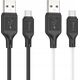 Kabel USB Hoco HOCO kabel USB A do Micro USB 2,4A X90 1 m czarny
