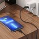 Kabel USB Hoco HOCO kabel USB A do Micro USB 2,4A X90 1 m czarny
