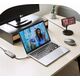 Ładowarka Green Cell Greencell MagScape Ładowarka Indukcyjna Stand 3w1 MagSafe do iPhone, Apple Watch, AirPods i innych słuchawek bezprzewodowych
