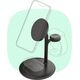 Ładowarka Green Cell Greencell MagScape Ładowarka Indukcyjna 3w1 MagSafe do iPhone, Apple Watch, AirPods, Smartwatch i słuchawek bezprzewodowych