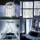 Lampki choinkowe OEM Kurtyna Ledowa (200 lampek LED) 3m x 2m COLD WHITE / ZIMNY BIAŁY