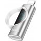 Προσαρμογέας USB Hoco Προσαρμογέας HOCO Lightning (αρσενικό) σε Τύπο C (θηλυκό) με οθόνη 2.4A 27W UA32B ασημί 14395564 6942010000000