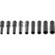 Neo Zestaw nasadek udarowych Torx 1/2" E10-E24 długich 9szt. (12-110)