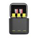 Telesin 3-slot charger box for GoPro Hero 9 / Hero 10 + 3 batteries (GP-BNC-902-B) 6972860179797