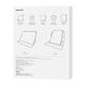 Baseus Minimalist Series IPad 10.2" Magnetic protective case (purple) 6932172625658
