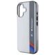 Original Case IPHONE 16 PLUS BMW Hardcase Motosport IML Vertical Stripe (BMHCP16M23HTFEG) gray 3666339325459