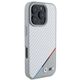 Original Case IPHONE 16 PRO BMW Hardcase M Carbon Tricolor Line MagSafe (BMHMP16L23PUDTS) gray 3666339312046