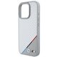 Original Case IPHONE 16 PRO BMW Hardcase M Carbon Tricolor Line MagSafe (BMHMP16L23PUDTS) gray 3666339312046