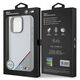Original Case IPHONE 16 PRO BMW Hardcase M Carbon Tricolor Line MagSafe (BMHMP16L23PUDTS) gray 3666339312046