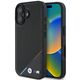 Original Case IPHONE 16 BMW Hardcase M Perforated Tricolor Line MagSafe (BMHMP16S23PUPDK) black 3666339323844