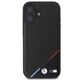 Original Case IPHONE 16 BMW Hardcase M Perforated Tricolor Line MagSafe (BMHMP16S23PUPDK) black 3666339323844