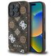 Original Case IPHONE 16 PRO MAX Guess Hardcase IML Peony On 4G Background MagSafe (GUHMP16XP4PWPW) brown 3666339303082
