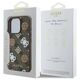 Original Case IPHONE 16 PRO MAX Guess Hardcase IML Peony On 4G Background MagSafe (GUHMP16XP4PWPW) brown 3666339303082