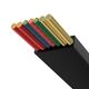 Baseus cable Bright Mirror 2 3w1 USB - micro USB + Lightning + USB-C 1,1m 100W black retractable 6932172609139