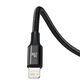 Baseus cable 3in1 Rapid PD USB-C - micro USB + Lightning + USB-C 1,5m black 20W 6953156204294