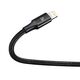 Baseus cable 3in1 Rapid PD USB-C - micro USB + Lightning + USB-C 1,5m black 20W 6953156204294