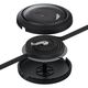 Baseus Free2Draw Retractable Crystal Fast Charging Data Cable USB to M+L+C 3.5A 1.1m Cluster Black 6932172656423