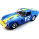 Bburago Model samochodu18-26305 Ferrari 250 GTO 1:24 niebieski / żółty