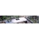 Zlewozmywak GraniteQ MORGAN 110 GraniteQ zlewozmywak snow white z syfonem Push To Open stal szlachetna 1-komorowy b/o + zaczepy 4 szt