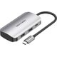 HUB USB Vention Vention TNBHB huby i koncentratory USB Type-C 5000 Mbit/s Szary