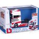 Bburago BBU 1:43 Street Fire HaulersCustom white/red 32201