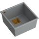 Zlewozmywak Quadron DAVID 40 GraniteQ silver stone/elementy miedziane