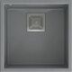 Zlewozmywak Quadron DAVID 40 GraniteQ silver stone/elementy stalowe