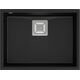 Zlewozmywak Quadron DAVID 50 GraniteQ pure carbon/elementy stalowe