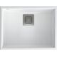 Zlewozmywak Quadron DAVID 50 GraniteQ snow white/elementy stalowe
