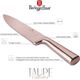 STALOWY NÓŻ SZEFA KUCHNI BERLINGER HAUS 22cm BH-2934 ROSE GOLD