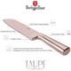 STALOWY NÓŻ SANTOKU BERLINGER HAUS 17,5cm BH-2935 ROSE GOLD
