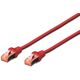 Digitus Patchcord CAT6, S-FTP, 5m, czerwony, 10 sztuk (DK-1644-050-R-10)