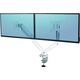 Fellowes Uchwyt biurkowy na 2 monitory do 32" Platinum (8056301)