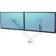 Fellowes Uchwyt biurkowy na 2 monitory do 32" Platinum (8056301)